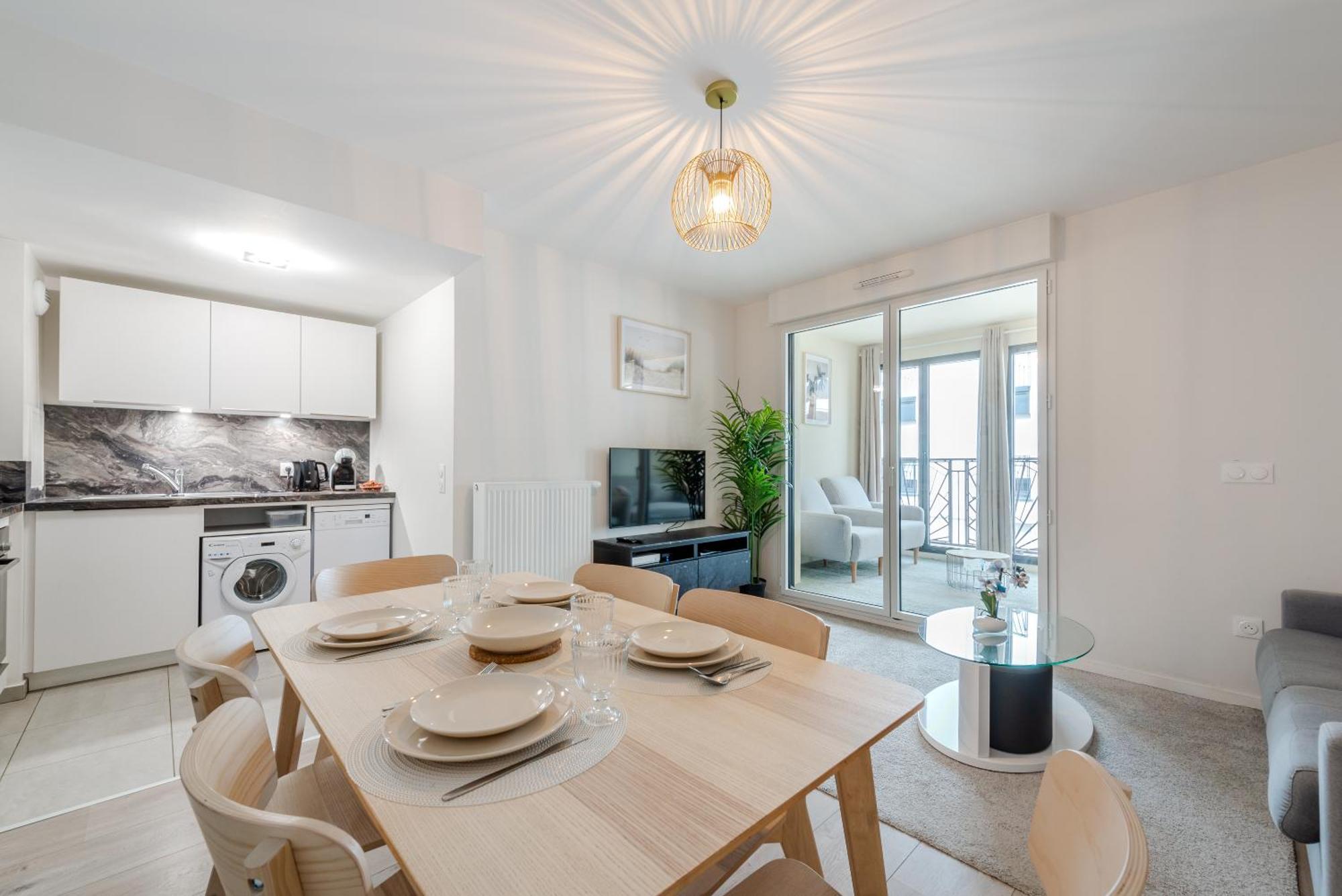 L'Eden - T2 Neuf Avec Loggia Et Parking Prive - Proche Rer A & Disneyland Chessy  Bagian luar foto